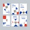 Dominicana Patriotic Cards for National Day