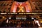 The Dominion Theatre at night