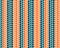 Domppattern : Geometric Orange Blue seamless pattern