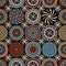 Domus Romana Palazzo Valentini circle seamless pattern