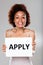 Don\'t be scared and apply now says this woman