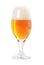 Don\'t drink along glass with beer foam, whole