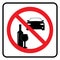 Don`t drink and drive sign drawing by Illustration