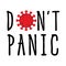 DON`T PANIC CORONA