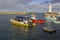 Donaghadee Harbour and Lighthouse on the Ards Peninsula i