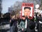 Donald Trump as Kim Jong-un Illustration, Women`s March, NYC, NY, USA