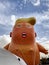 Donald trump inflatable baby balloon
