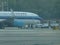 Donald Trump\'s Jet Airplane At LaGuardia Airport 17