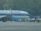 Donald Trump\'s Jet Airplane At LaGuardia Airport 23