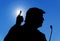 Donald Trump silhouette