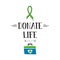 Donate Life awareness lettering
