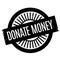 Donate Money rubber stamp