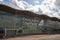 Doncaster UK, 18th August 2019: The Doncaster Sheffield Robin Hood international airport, outside the front entrance taken on a