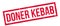 Doner Kebab rubber stamp