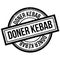 Doner Kebab rubber stamp