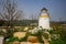 Dongyin lighthouse shape architecture exhibit in Taipei International Flora Exposition