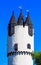 Donjon tower in Castle Park of Hanau-Steinheim, Germany