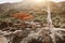 Donkey taxi in Crete island, Greece