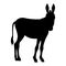 Donkey vector illustration
