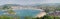 Donosti beach panorama