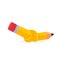 Dont forget knotted pencil icon. Clipart image