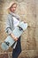 Dont hate me cause you cant out-skate me. Cropped portrait of an attractive young woman carrying her skateboard against