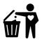 Dont litter icon
