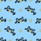 DONT WORRY SMILE QUOTE SEAMLESS PATTERN