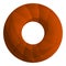 Donut cookies icon, cartoon style