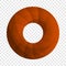 Donut cookies icon, cartoon style