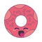 Donut delicious dessert food kawaii cartoon