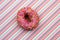 Donut donuts sprinkles on doughnuts pink bright sugar strands background