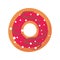 donut pastry bakery icon