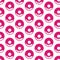 Donut pattern background