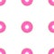 Donut. Seamless Vector Patterns