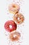 Donut. Sweets Doughnuts On White Background