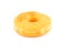 Donut on white background