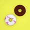 Donuts 3d render 3d illustration