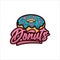 Donuts vector design premium logo