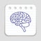 Doodle Brain Icon