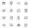 Doodle Business icons set