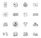 Doodle Cripto-currecy icons set