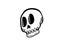 Doodle icon Skull drawing