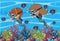 Doodle Kids Underwater Scuba Dive