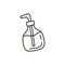 Doodle liquid hand soap.