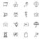 Doodle Logistics icons set