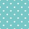 Doodle polka dots blue pattern