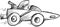 Doodle Race Car Vector