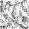 Doodle seamless pencil scribble pattern-model for design of gif