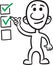 Doodle small person - marking checklist